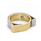 Bague Carl Dau Geometry - Bague en or jaune et acier 58 Facettes UKD359995JC