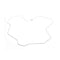 Collier Niessing - Collier en platine 950, 50 à 55 cm 58 Facettes UKD359997JC