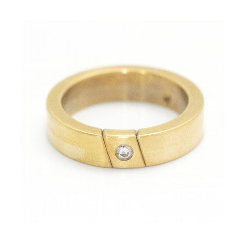 Bague Niessing Reverse - Bague en or jaune 18 ct et diamant 58 Facettes UKD359998JC