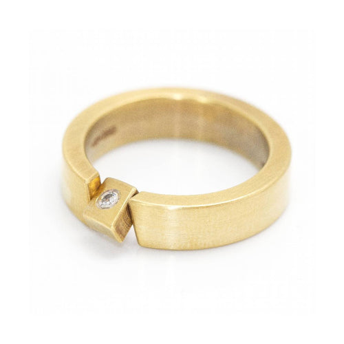 Bague Niessing Reverse - Bague en or jaune 18 ct et diamant 58 Facettes UKD359998JC