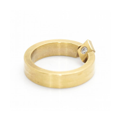 Bague Niessing Reverse - Bague en or jaune 18 ct et diamant 58 Facettes UKD359998JC