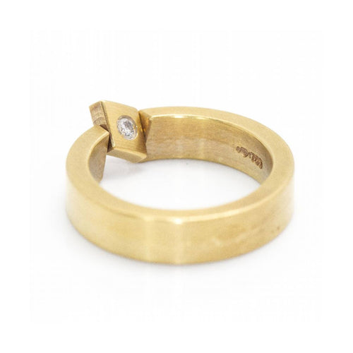 Bague Niessing Reverse - Bague en or jaune 18 ct et diamant 58 Facettes UKD359998JC