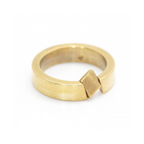 Bague Niessing Reverse - Bague en or jaune 18 ct et diamant 58 Facettes UKD359998JC