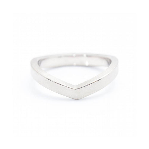 Bague Niessing PIK - Bague en or blanc 18 kt mat 58 Facettes UKD360001JC
