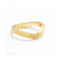 Bague NIESSING PIK - Bague en or jaune 18 ct, largeur 3 mm 58 Facettes UKD360002JC