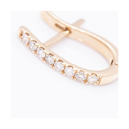 Boucles d'oreilles Boucles d’oreilles - Pendants en or rose 18 kt et diamants 58 Facettes UKD360076AS