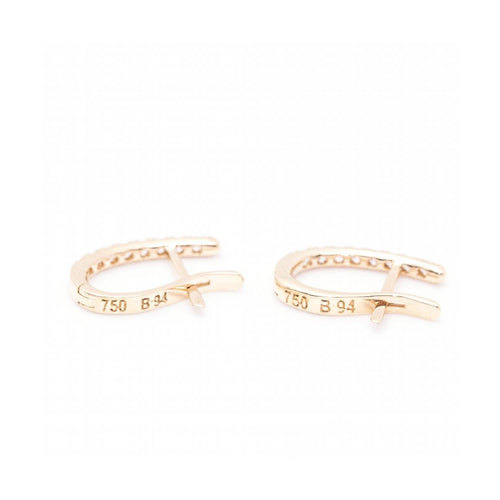 Boucles d'oreilles Boucles d’oreilles - Pendants en or rose 18 kt et diamants 58 Facettes UKD360076AS