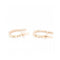 Boucles d'oreilles Boucles d’oreilles - Pendants en or rose 18 kt et diamants 58 Facettes UKD360076AS