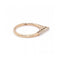 Bague Bague - Or rose 18 kt et 5 diamants taille brillant 58 Facettes UKD360086AS