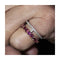 Bague Bague - Tourmalines roses et diamants en or bicolore 18 ct 58 Facettes UKD360096AS