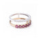 Bague Bague - Tourmalines roses et diamants en or bicolore 18 ct 58 Facettes UKD360096AS