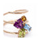 Bague Tuttifrutti - Bague en or rose 18 ct et pierres de couleur 58 Facettes UKD360102AS