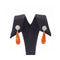 Boucles d'oreilles Boucles d’oreilles - Coraux briolé et diamants en or blanc 18 kt 58 Facettes UKD360266JE