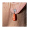 Boucles d'oreilles Boucles d’oreilles - Coraux briolé et diamants en or blanc 18 kt 58 Facettes UKD360266JE