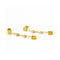 Boucles d'oreilles PAPARADSHA - Boucles d'oreilles en or jaune 18 kt, saphirs et diamants 58 Facettes UKD360284JE