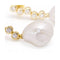 Boucles d'oreilles STILL - Boucles d’oreilles en or jaune 18 ct, perles et diamants 58 Facettes UKD360288JE