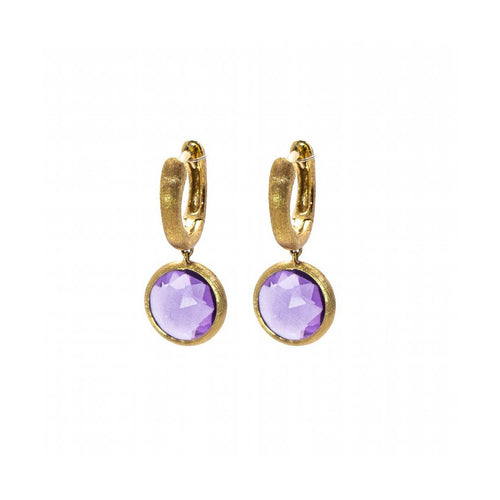 Boucles d'oreilles Boucles d’oreilles - Améthystes en or jaune 18K 58 Facettes UKD360364CS