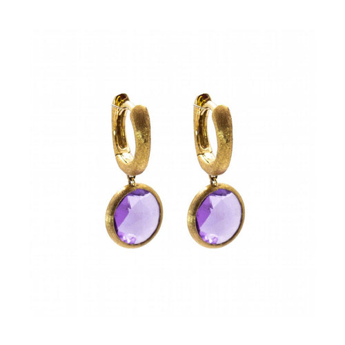 Boucles d'oreilles Boucles d’oreilles - Améthystes en or jaune 18K 58 Facettes UKD360364CS