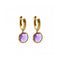 Boucles d'oreilles Boucles d’oreilles - Améthystes en or jaune 18K 58 Facettes UKD360364CS