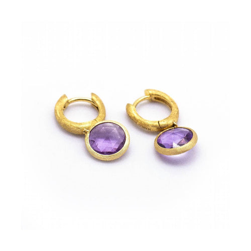 Boucles d'oreilles Boucles d’oreilles - Améthystes en or jaune 18K 58 Facettes UKD360364CS