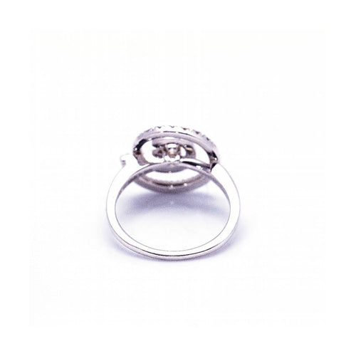 Bague Damiani - Bague spirale en or blanc 18K et diamants 58 Facettes UKD360367CS
