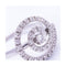 Bague Damiani - Bague spirale en or blanc 18K et diamants 58 Facettes UKD360367CS