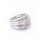 Bague Salvini Crush - Bague en or blanc 18K et diamants 58 Facettes UKD360368CS