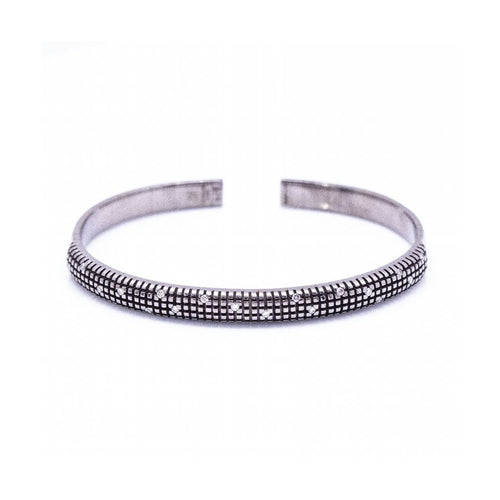 Bracelet Damiani - Bracelet pour femme en or blanc noirci et diamants 58 Facettes UKD360374CS