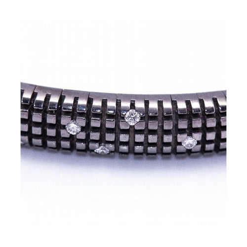Bracelet Damiani - Bracelet pour femme en or blanc noirci et diamants 58 Facettes UKD360374CS