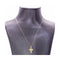 Collier Damiani - Collier croix en or jaune 18 ct et diamants 58 Facettes UKD360376CS