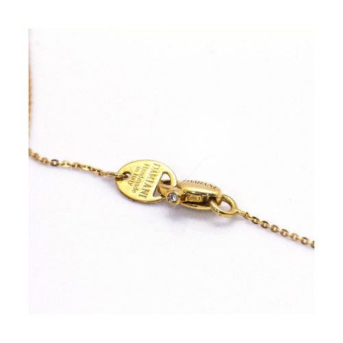 Collier Damiani - Collier croix en or jaune 18 ct et diamants 58 Facettes UKD360376CS