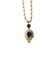 Collier Collier perles de culture et or jaune saphirs et diamants 58 Facettes