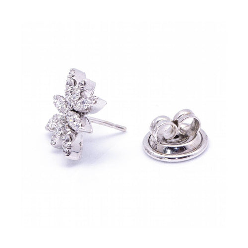 Boucles d'oreilles Pasquale Bruni Guirlanda - Boucles d’oreilles en or blanc 18 kt et diamants 58 Facettes UKD360378CS