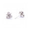 Boucles d'oreilles Flor de Diamante - Boucles d’oreilles en or blanc 18 kt et diamants 58 Facettes UKD360382CS