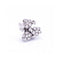 Boucles d'oreilles Flor de Diamante - Boucles d’oreilles en or blanc 18 kt et diamants 58 Facettes UKD360382CS