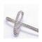 Pendentif Alfieri St.JOHN - Pendentif croix en or blanc 18 ct et diamants 58 Facettes UKD360390CS