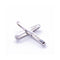 Pendentif Alfieri St. JOHN - Pendentif croix en or blanc 18 ct et diamants 58 Facettes UKD360393CS