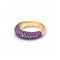Bague Bague - Or rose 18 kt et saphirs roses 2,38 ct 58 Facettes UKD360394CS