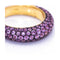 Bague Bague - Or rose 18 kt et saphirs roses 2,38 ct 58 Facettes UKD360394CS