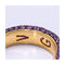 Bague Bague - Or rose 18 kt et saphirs roses 2,38 ct 58 Facettes UKD360394CS