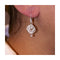 Boucles d'oreilles MONAKAL - Boucles d’oreilles en or blanc 18 kt et diamants 58 Facettes UKD360395CS