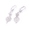 Boucles d'oreilles SUNNY ANTIK - Boucles d'oreilles en or blanc 18 kt et diamants 58 Facettes UKD360396CS