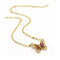Collier Collier papillon - Collier en or jaune 18 ct, rubis et diamants 58 Facettes UKD360403FJ