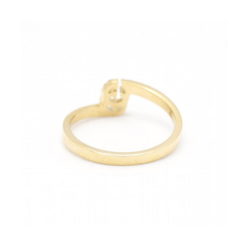 Bague Gucci Running G - Bague motif GG en or jaune 18 kt et diamants 58 Facettes UKD360449FJ