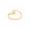 Bague Gucci Running G - Bague motif GG en or jaune 18 kt et diamants 58 Facettes UKD360449FJ