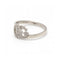 Bague Gucci Running G - Bague Icon en or blanc 18 ct et diamants 58 Facettes UKD360453FJ