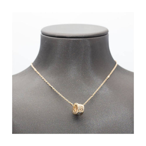 Collier GUCCI Icon Blossom - Collier en or rose 18 kt et émail 58 Facettes UKD360457FJ