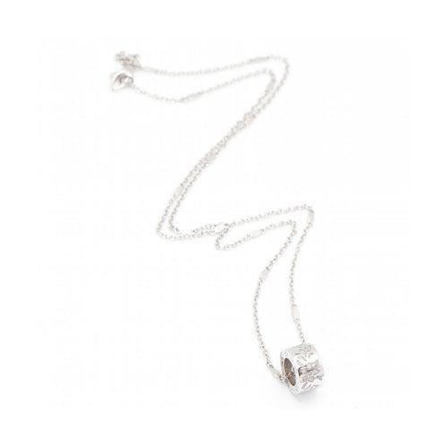 Collier Gucci Icon Blossom - Collier en or blanc 18 ct et émail 58 Facettes UKD360458FJ