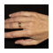 Bague 54 Gucci Icon Blossom - Bague motif GG en or rose 18 ct et émail 58 Facettes UKD360460FJ