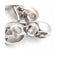 Boucles d'oreilles Gucci 1973 - Boucles d’oreilles en or blanc 18 kt et diamants 58 Facettes UKD360464FJ